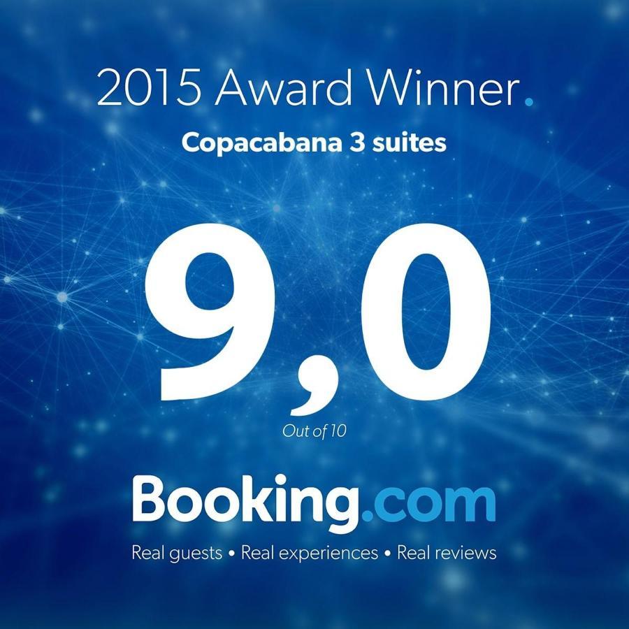 Copacabana 3 Suites, Andar Alto Com Vista Mar, 9 Camas, Enorme, Wifi 300Mb, Ar Condicionado Em Todas Suites, Pauloangerami Mvc1812 Рио де Жанейро Екстериор снимка