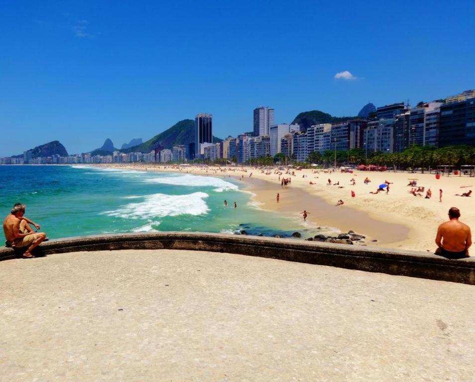 Copacabana 3 Suites, Andar Alto Com Vista Mar, 9 Camas, Enorme, Wifi 300Mb, Ar Condicionado Em Todas Suites, Pauloangerami Mvc1812 Рио де Жанейро Екстериор снимка