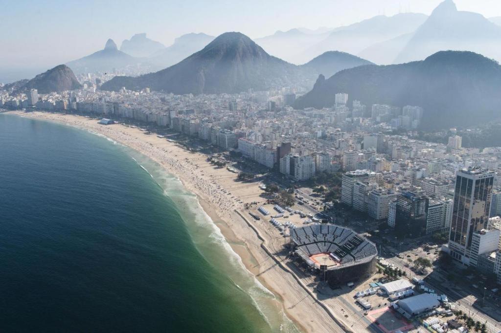 Copacabana 3 Suites, Andar Alto Com Vista Mar, 9 Camas, Enorme, Wifi 300Mb, Ar Condicionado Em Todas Suites, Pauloangerami Mvc1812 Рио де Жанейро Екстериор снимка